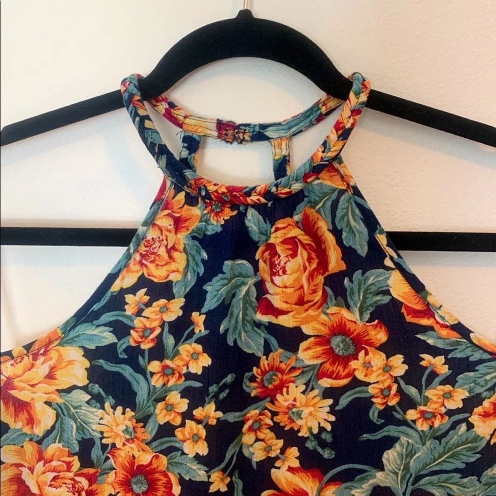 Floral Halter Dress - Picture 6 of 10